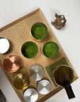 Top grade organic matcha tasting from Nakanishi san's tea farm